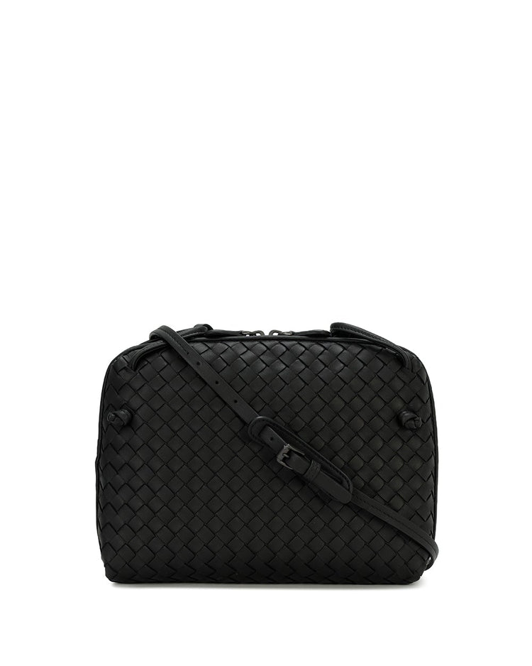 Leather Braided Shoulder Bag