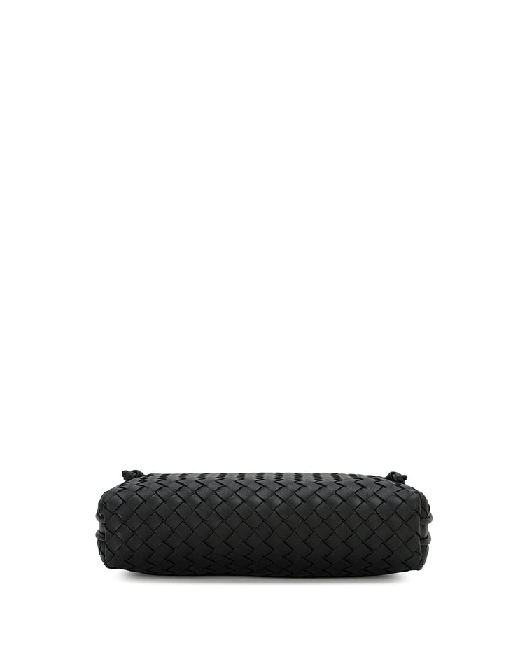 Leather Braided Shoulder Bag