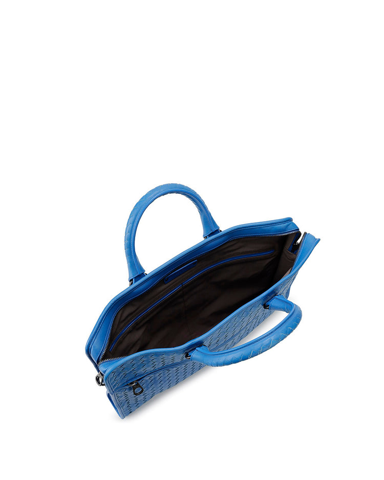 Intrecciato Calf Leather Briefcase