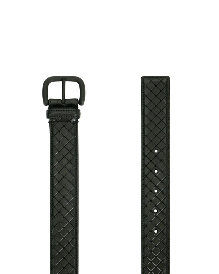 Woven Leather Belt