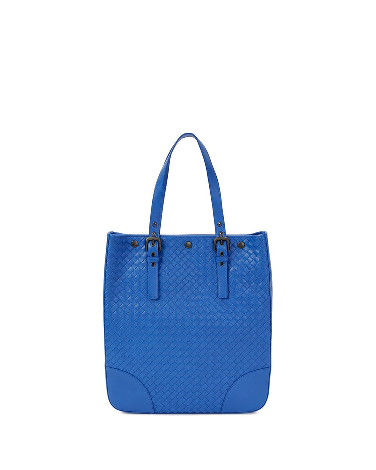 Woven Leather Handbag