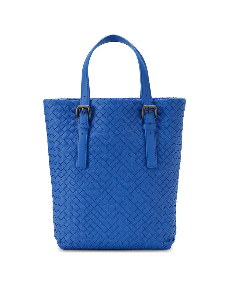 Woven Leather Tote Bag