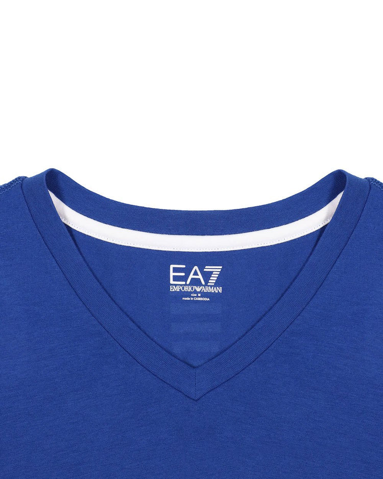 Short Sleeves V Neck Cotton T-Shirt
