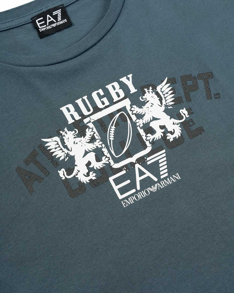 Printed Round Neck Long Sleeves T-shirt