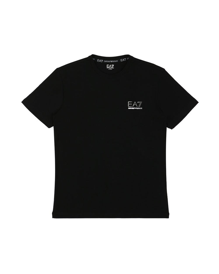 Logo Round Neck Short Sleeved T-Shirt