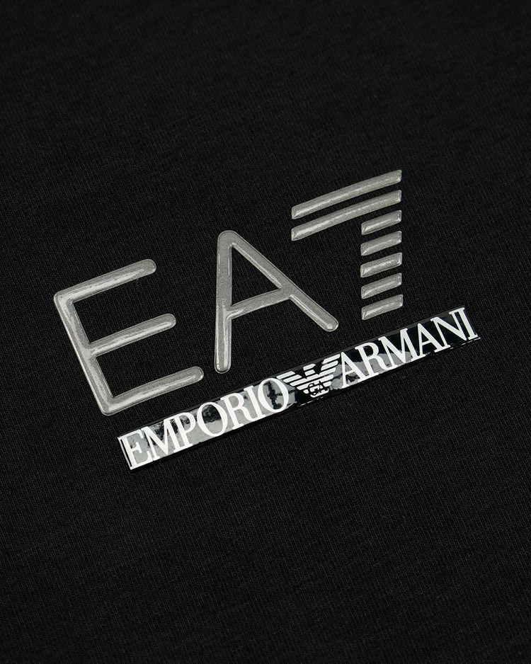 Logo Round Neck Short Sleeved T-Shirt