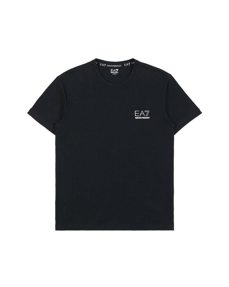Logo Round Neck Short Sleeved T-Shirt