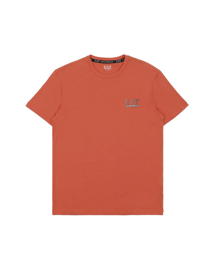 Logo Round Neck Short Sleeved T-Shirt