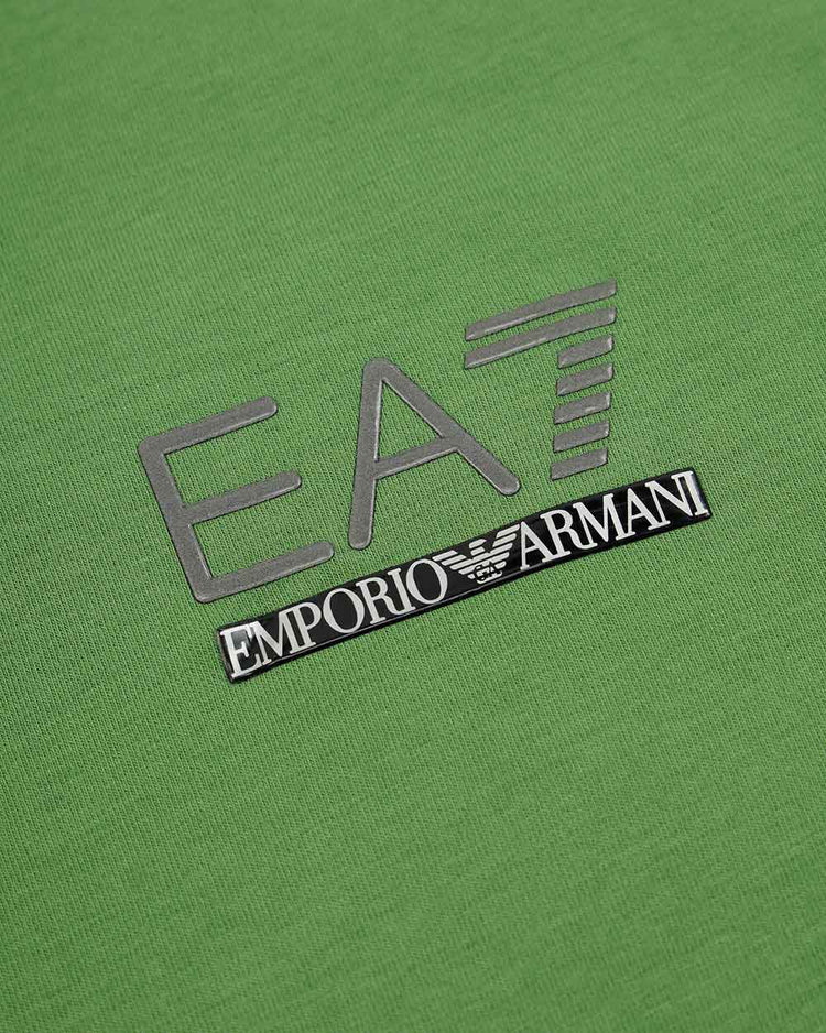 Logo Round Neck Short Sleeved T-Shirt