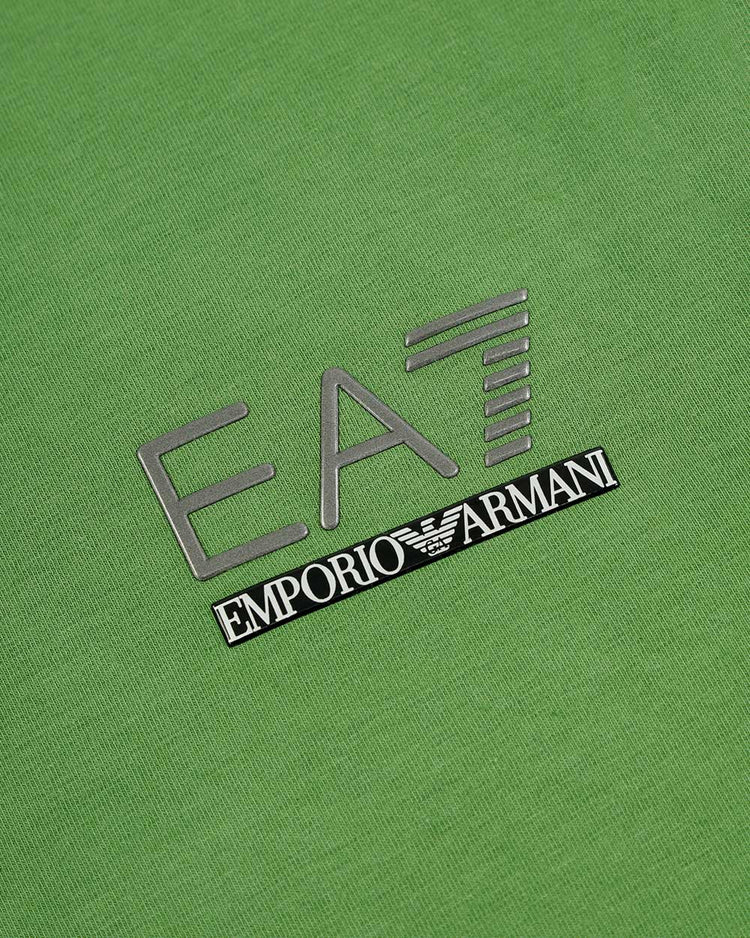 Logo Cotton Round Neck Long Sleeves T-shirt