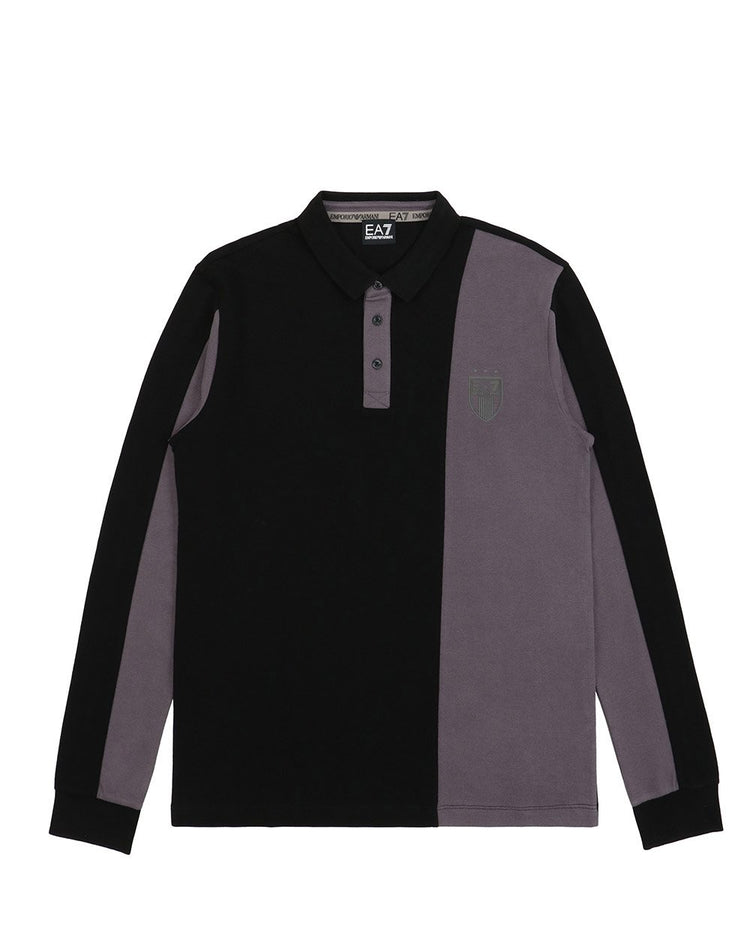 Logo Long Sleeves Polo Shirt