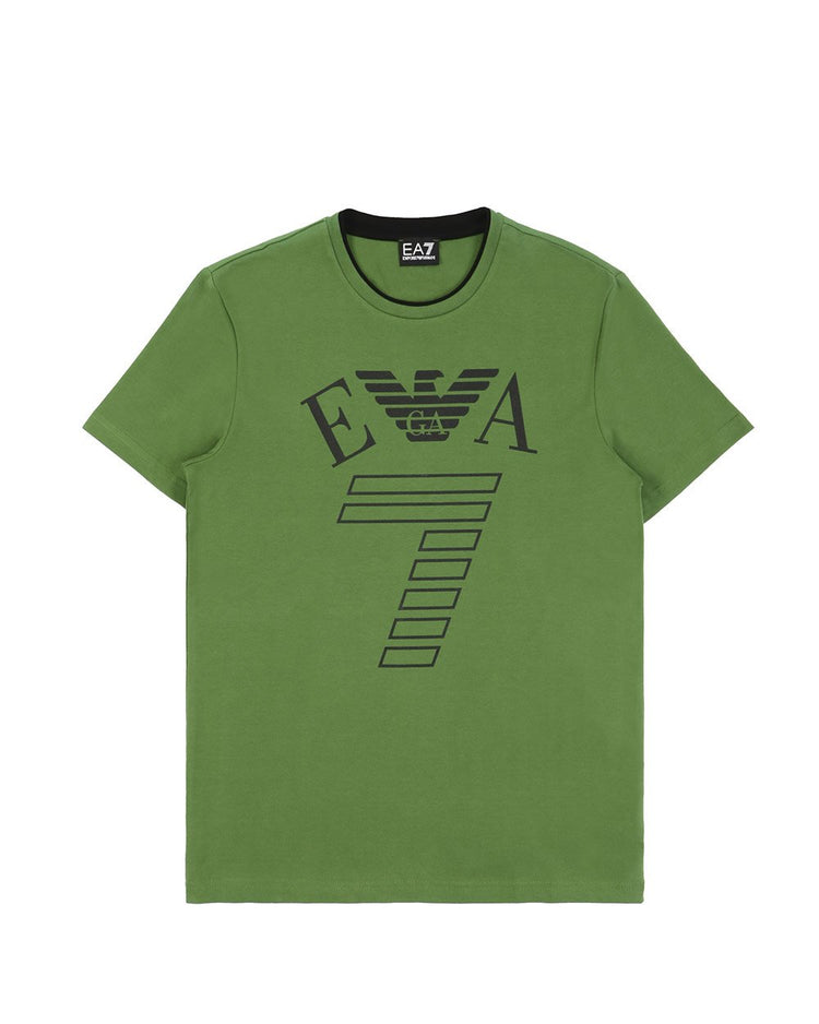 Logo Round Neck Short Sleeved T-Shirt