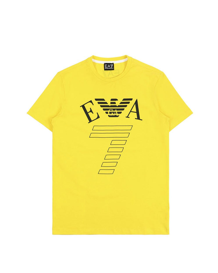 Printed Round Neck Short Sleeved T-Shirt