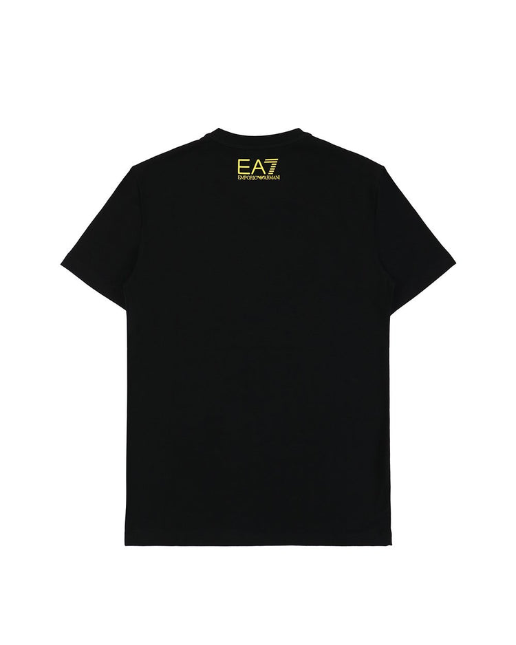 Printed Round Neck Short Sleeved T-Shirt