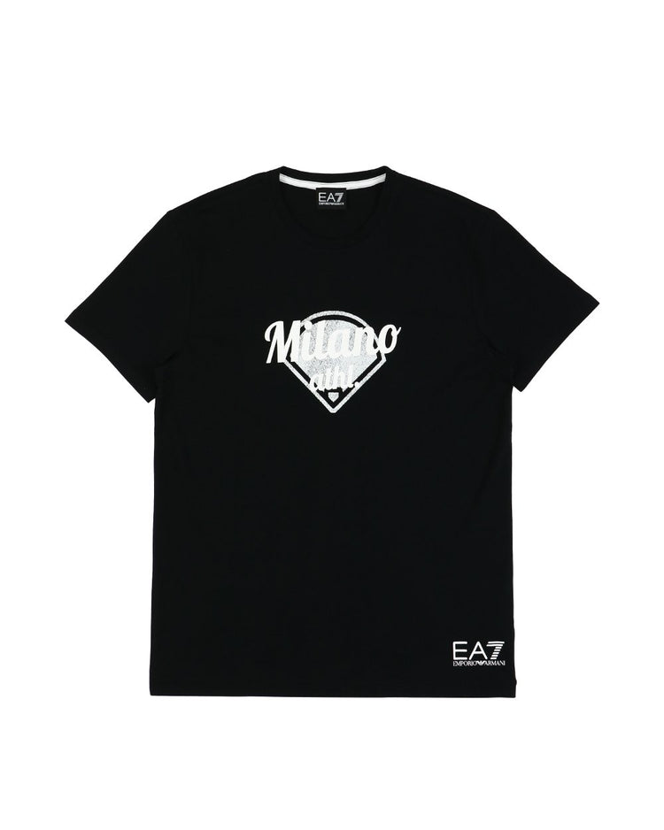 Print Crew Neck Short Sleeves T-Shirt