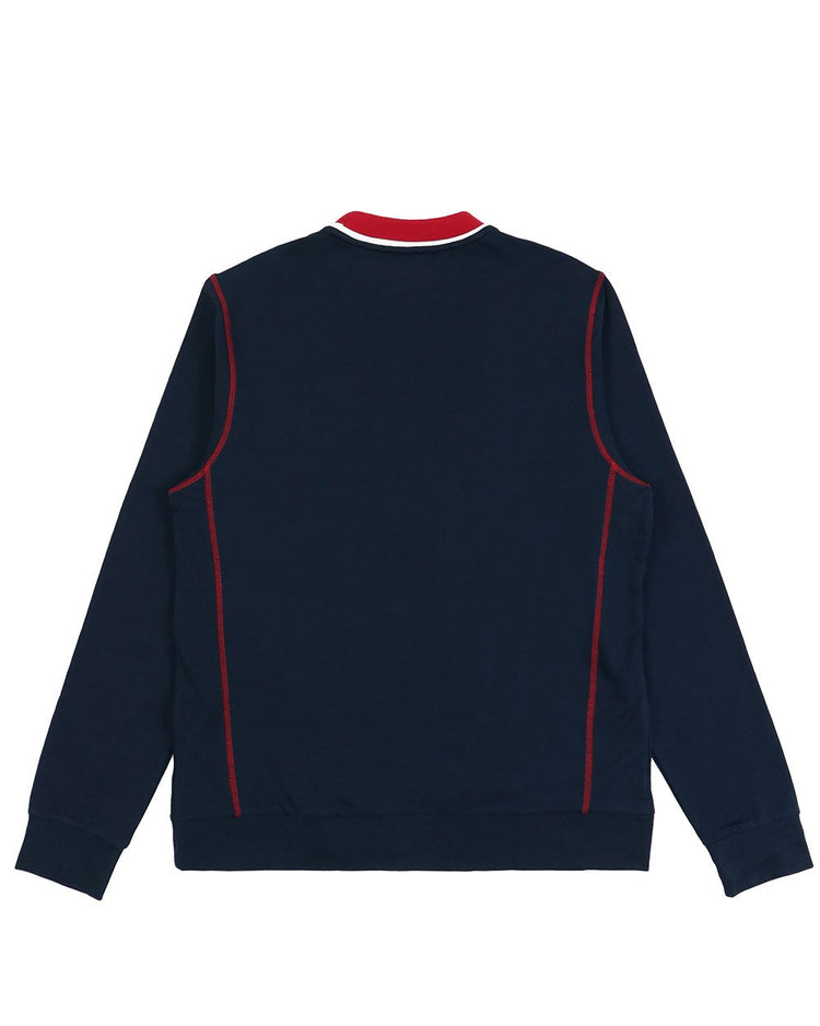 Embroidered Pattern Long Sleeves T-shirt
