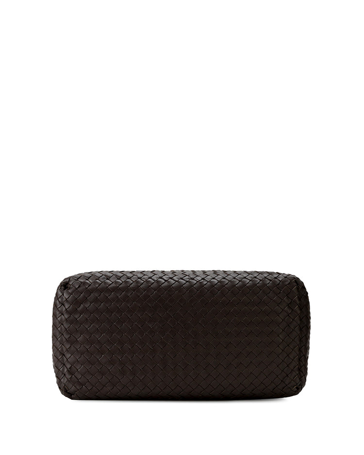 Woven Lamb Leather Handbag