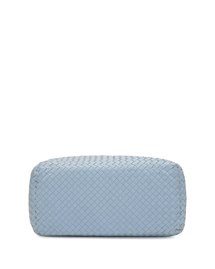 Woven Lamb Leather Handbag