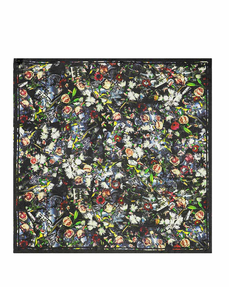 Floral Print Scarf