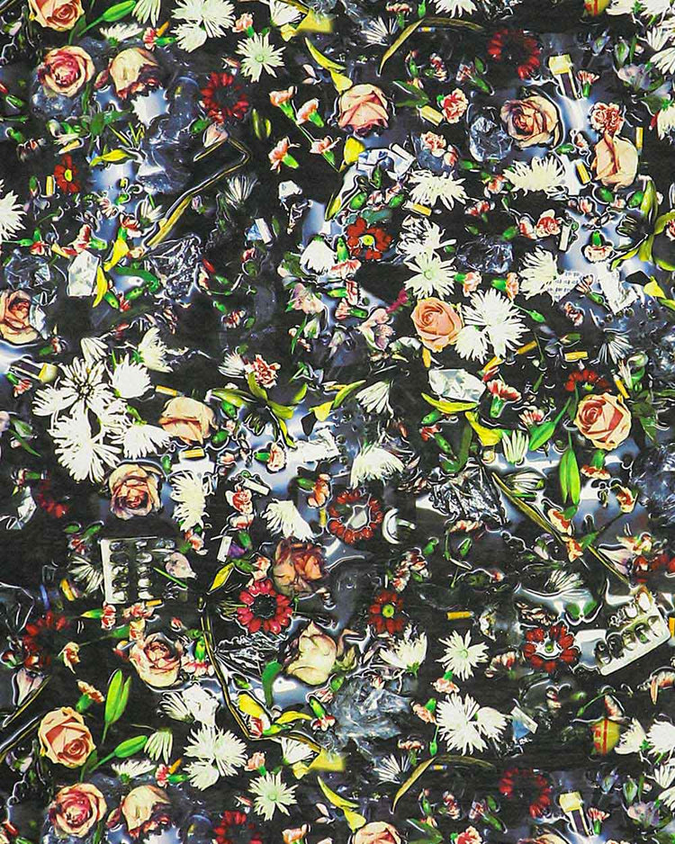 Floral Print Scarf