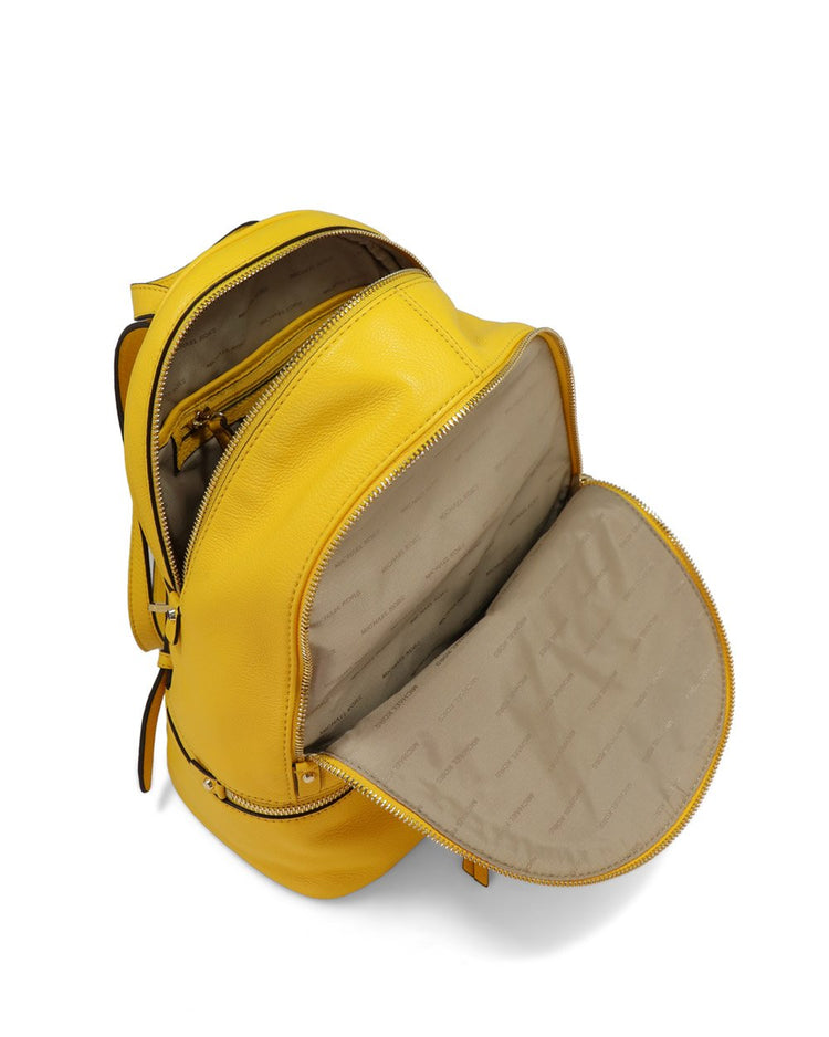 Rhea Zip Medium Leather Backpack