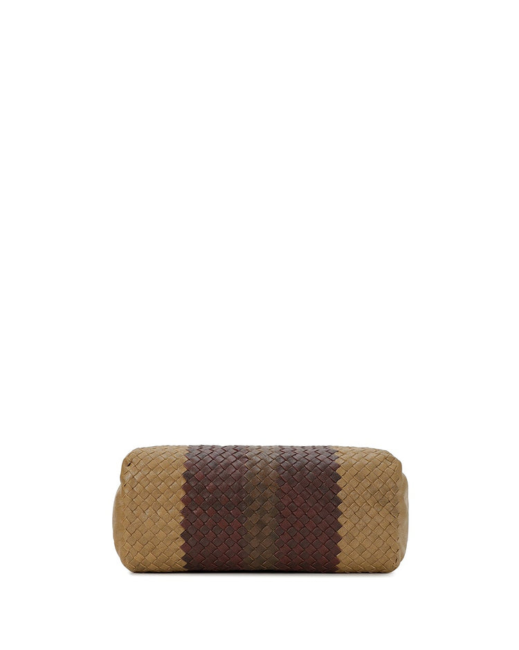 Woven Leather Handbag