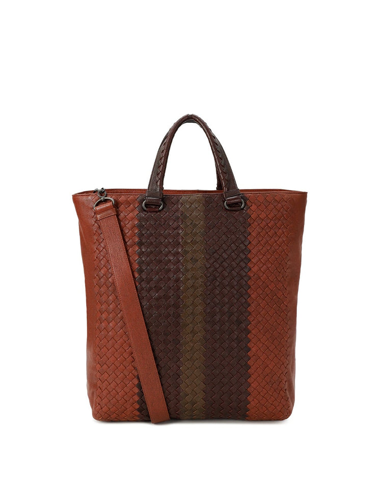 Woven Leather Handbag