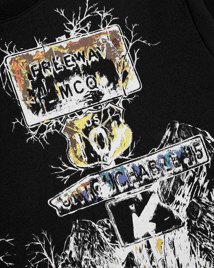 Printed Long-Sleeves Sweatshirt