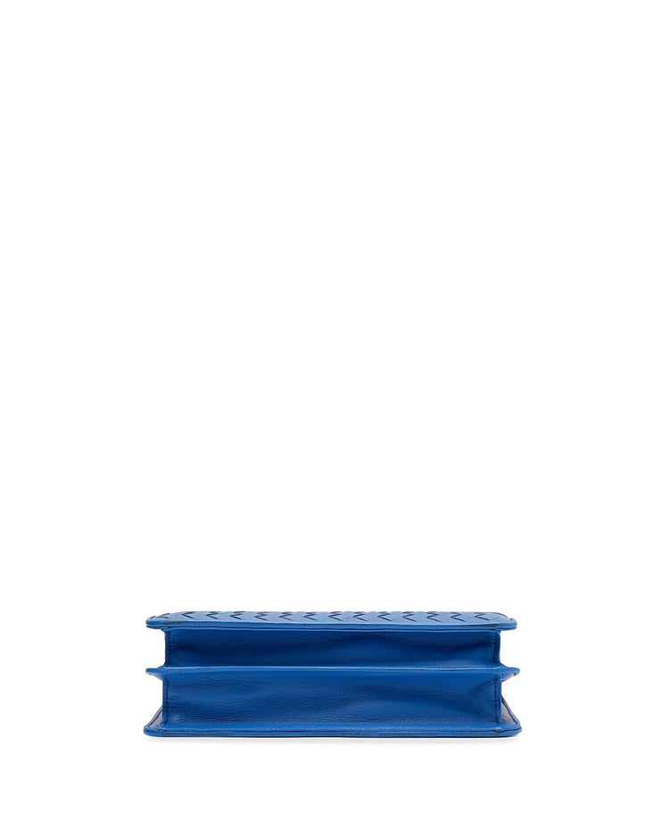 Woven Leather Shoulder Bag