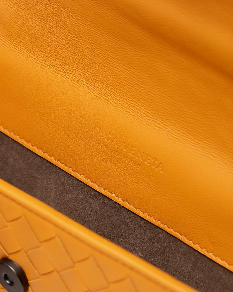 Woven Leather Shoulder Bag