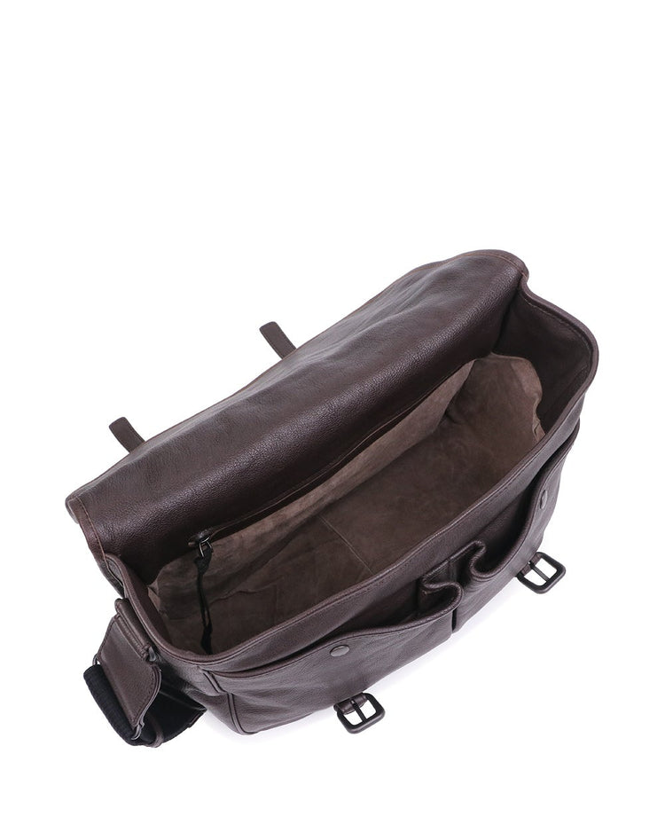 Intrecciato Leather Crossbody Bag