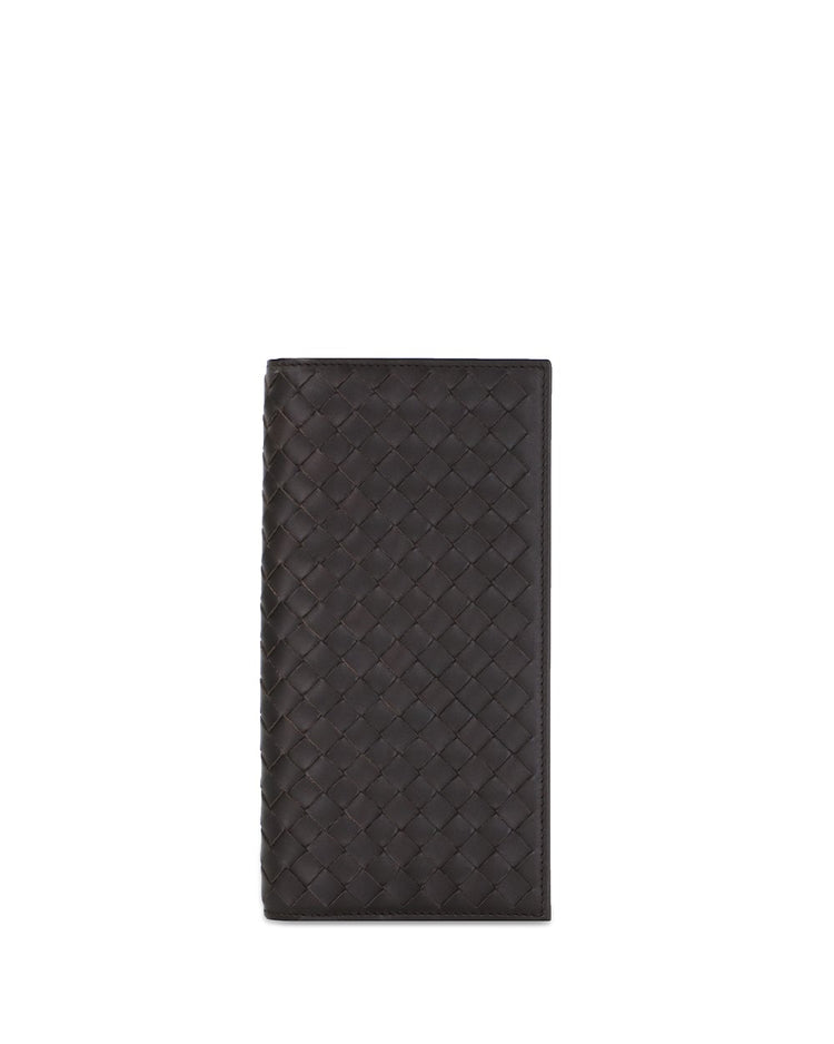 Woven Pattern Long Folding Wallet