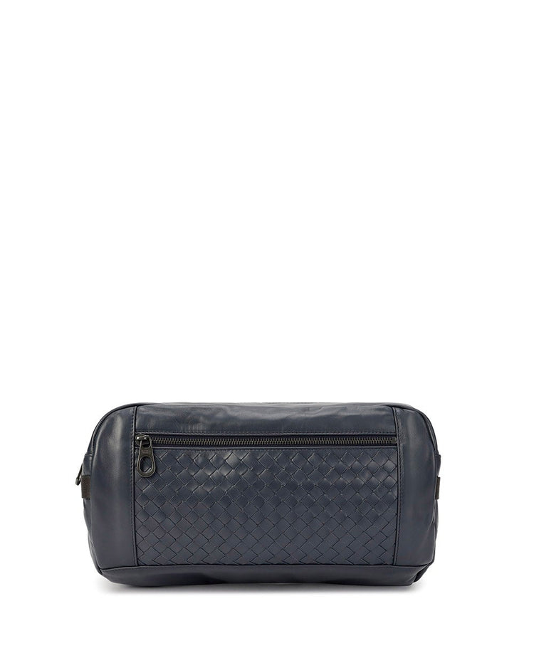 Intrecciato Leather Belt Bag