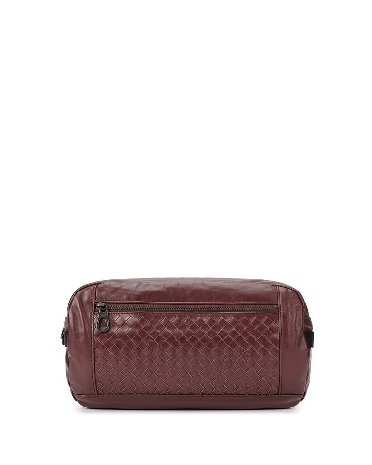 Intrecciato Leather Belt Bag