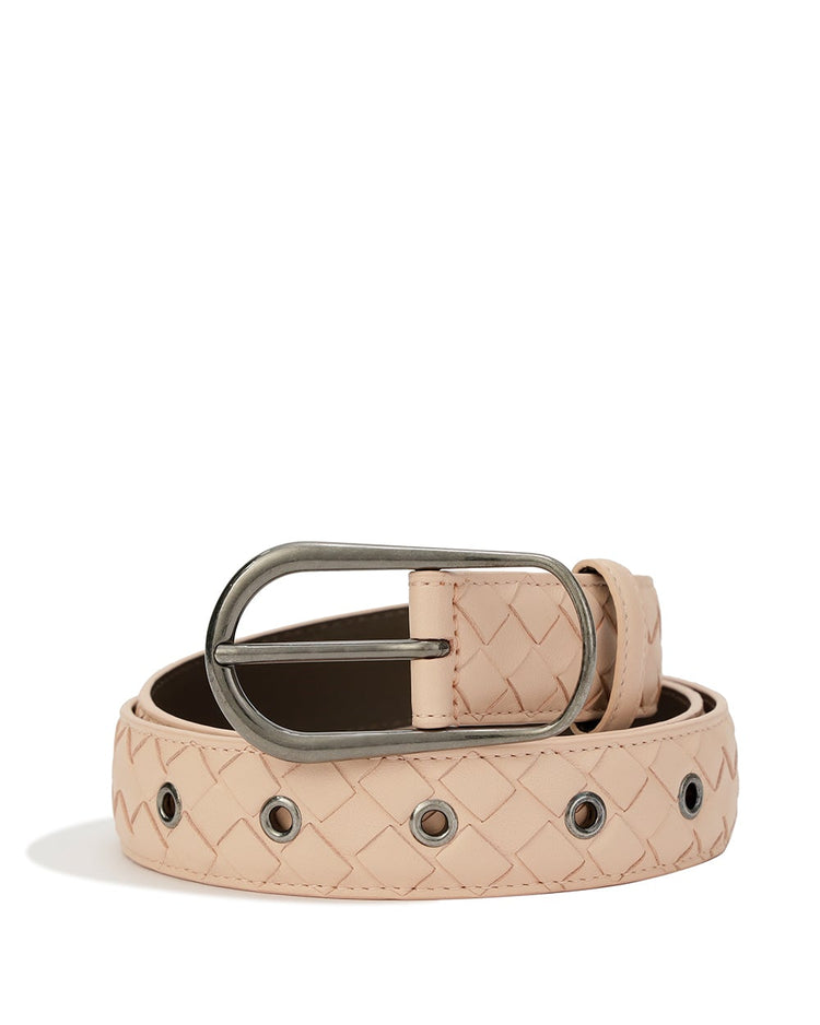 Intrecciato Nappa Leather Belt