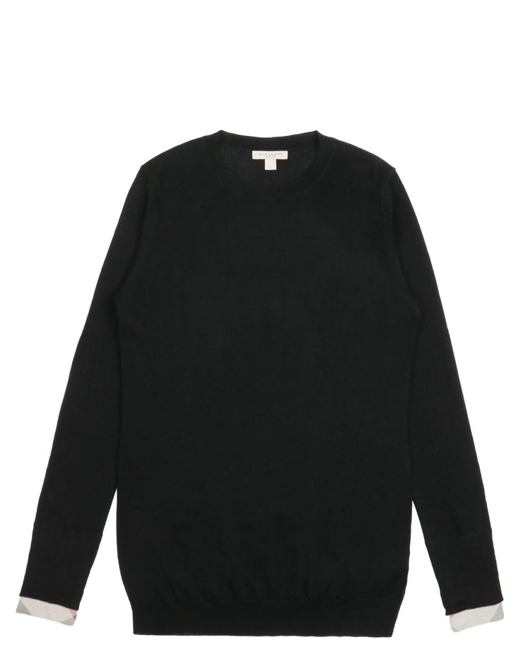 Round Neck Long Sweater