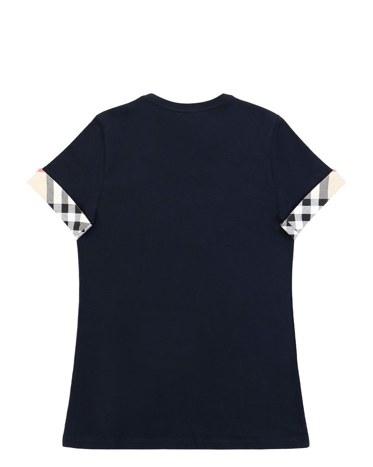 Check Short Sleeve T-shirt - ISSI Outlet