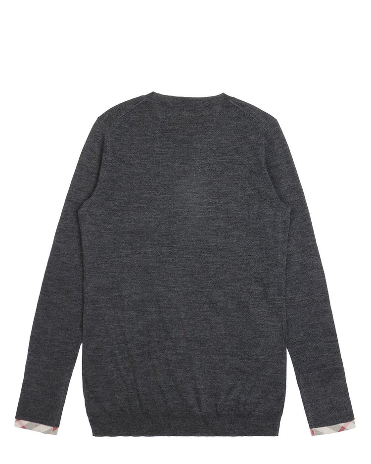 Round Neck Long Sweater