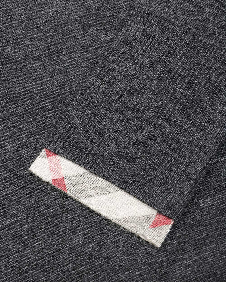 Round Neck Long Sweater