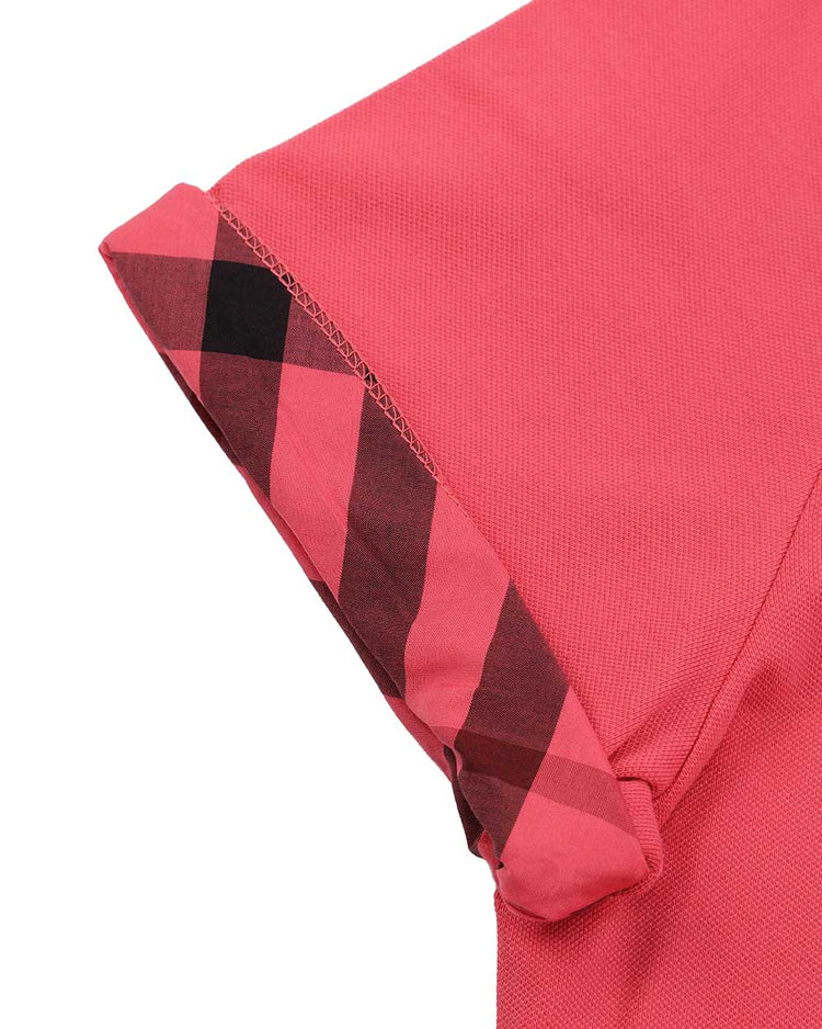 Logo Cotton Short Sleeves Polo Shirt