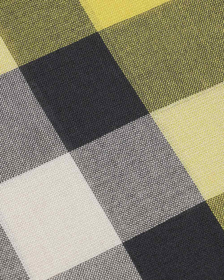 Check Silk Cashmere Scarf - ISSI Outlet