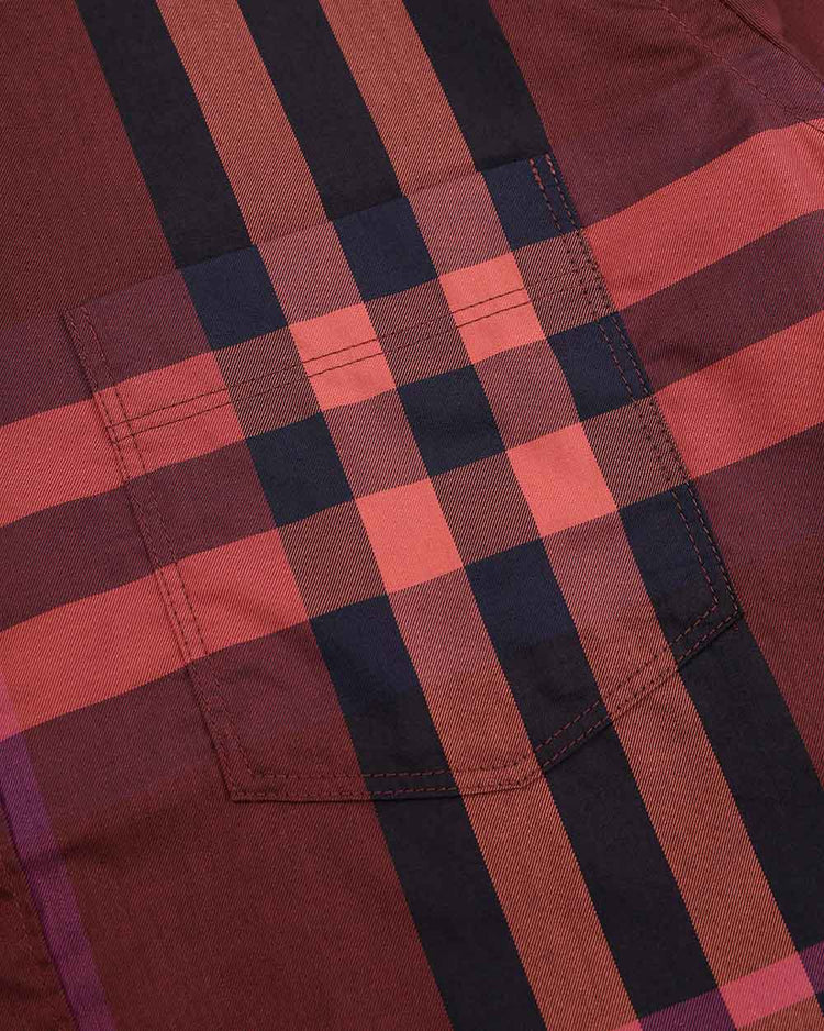 Check Cotton Long-Sleeves Shirt - ISSI Outlet