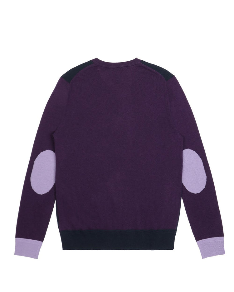 Colour Block Cashmere Cotton Sweater - ISSI Outlet