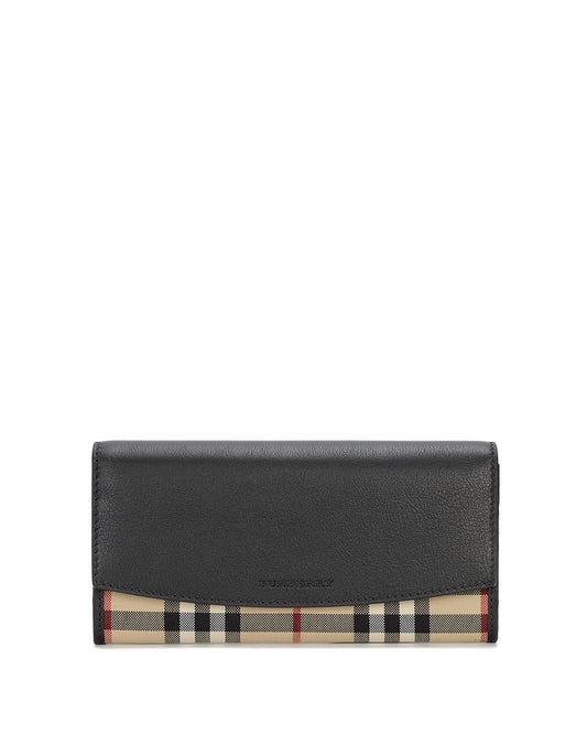 Leather Long Wallet