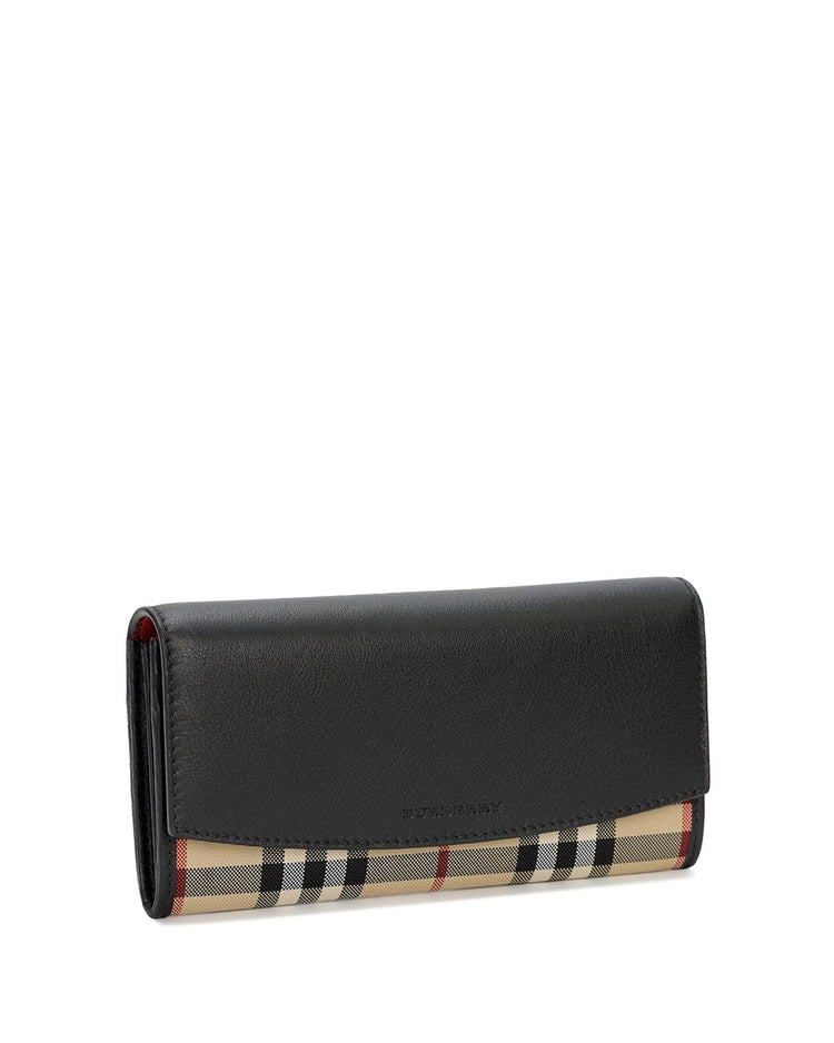 Leather Long Wallet
