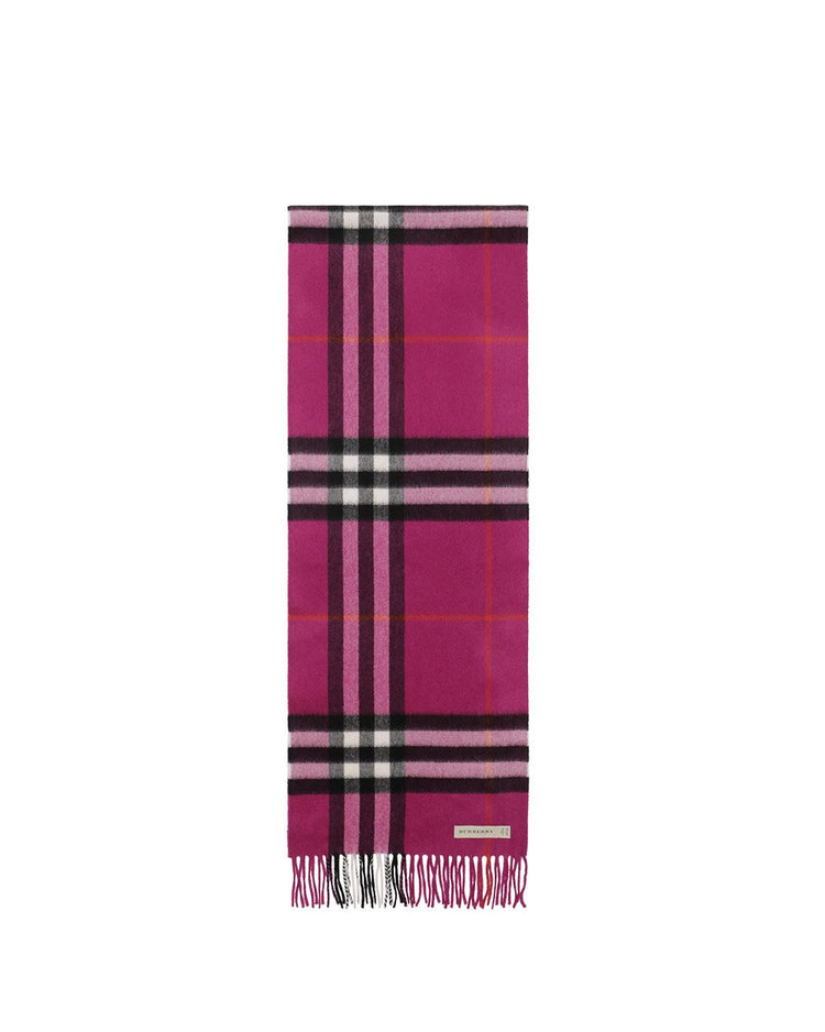 Cashmere Check Scarf