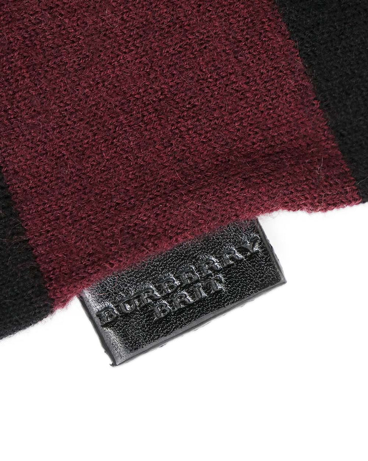 Crew Neck Stripe Short Sleeves Sweater