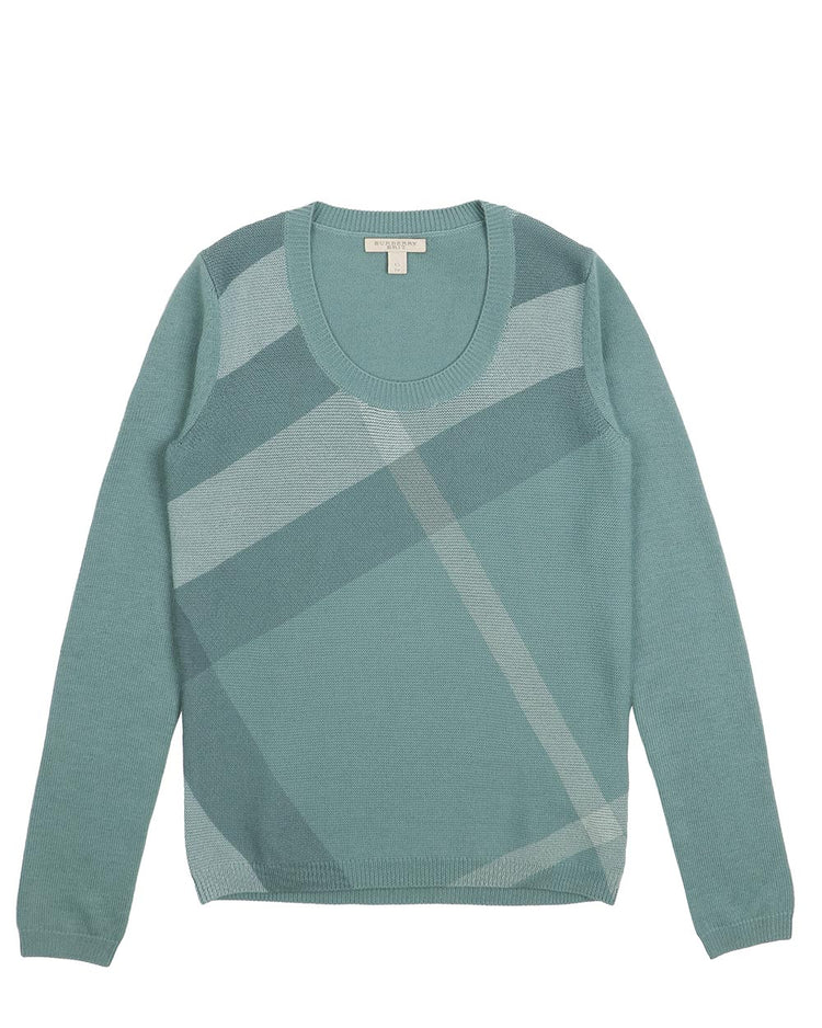 Round Neck Long Sleeves Sweater