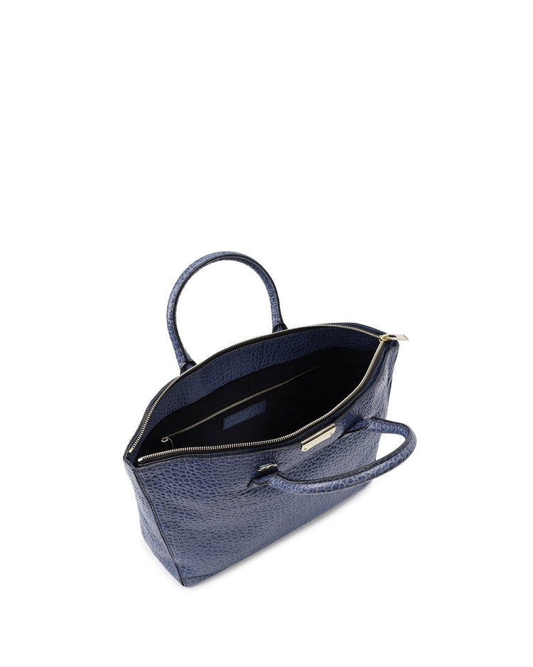 Crocodile Embossed Handbag