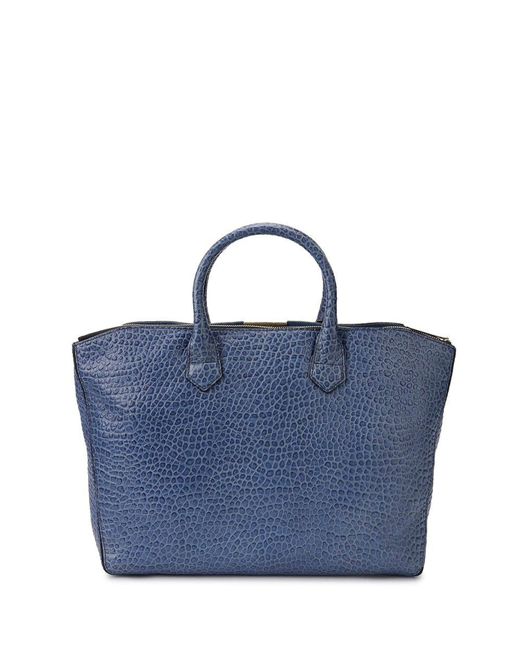 Crocodile Embossed Handbag